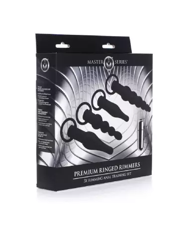Set d Entraînement Anal Premium Ringed Rimmers XR Brands