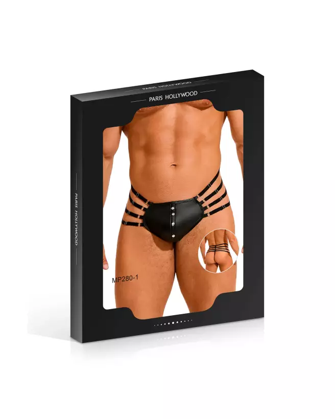 Image du String Réglable Noir L/XL de PARIS HOLLYWOOD pour Homme-2