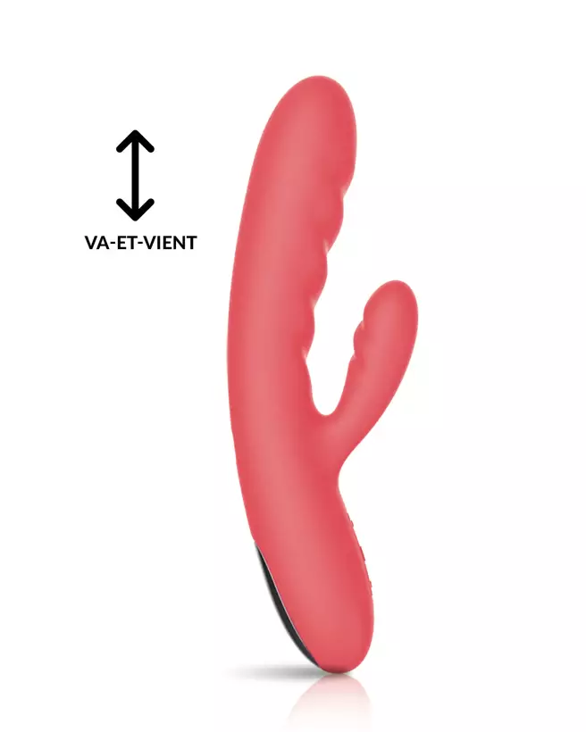 Image du SVAKOM Avery Strawberry Rose, vibromasseur rabbit haut de gamme-1