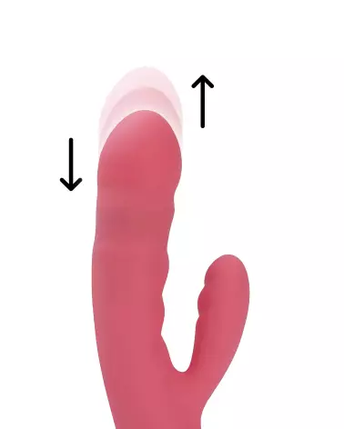 Image du SVAKOM Avery Strawberry Rose, vibromasseur rabbit haut de gamme-4