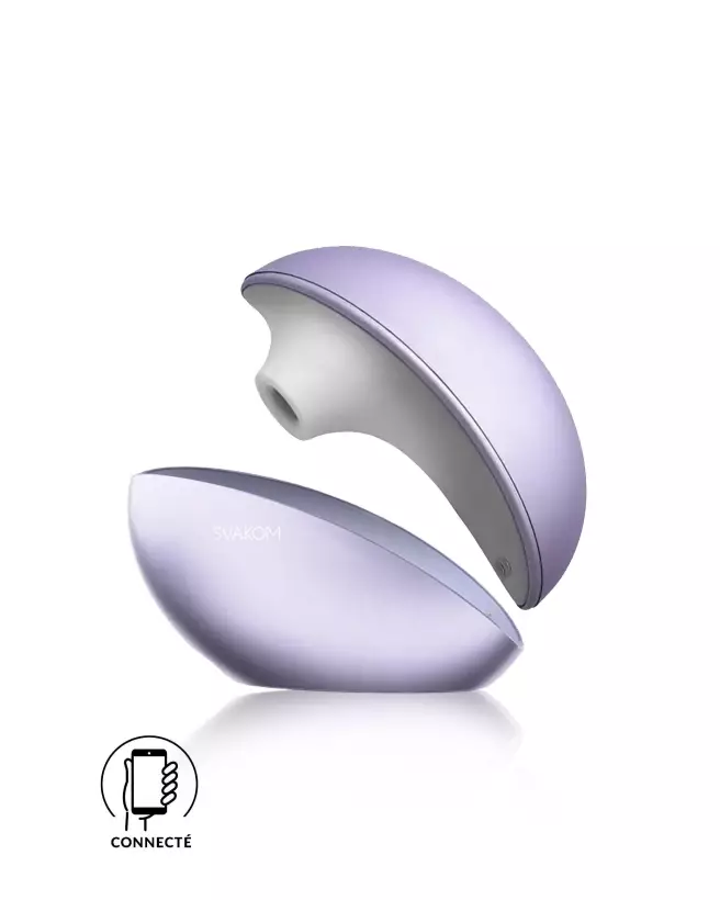Image SVAKOM Pulse Galaxie Lilac - Stimulateur clitoridien de haute qualité-1