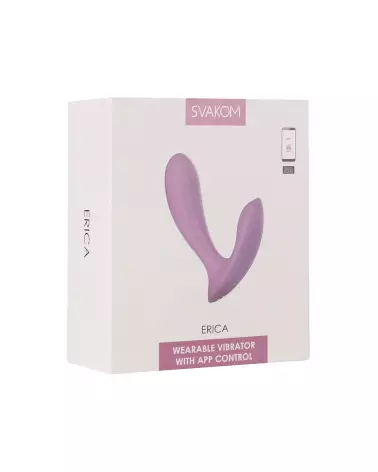 Image de la culotte vibrante SVAKOM Erica Rose, discrète et élégante pour stimulation intime-2
