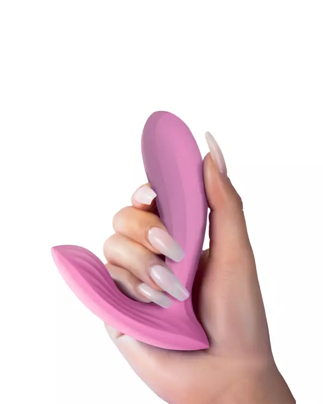 Image de la culotte vibrante SVAKOM Erica Rose, discrète et élégante pour stimulation intime-4