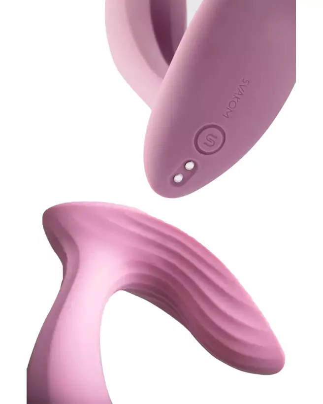 Image de la culotte vibrante SVAKOM Erica Rose, discrète et élégante pour stimulation intime-5