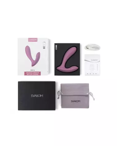 Image de la culotte vibrante SVAKOM Erica Rose, discrète et élégante pour stimulation intime-6
