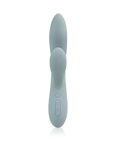 Image SVAKOM CHIKA GREY VERT - Stimulateur Point G haute performance-3