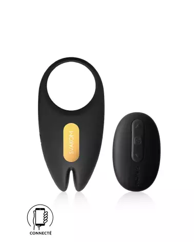 Image du SVAKOM WINNI 2 Noir, cockring vibrant et ergonomique pour hommes-1