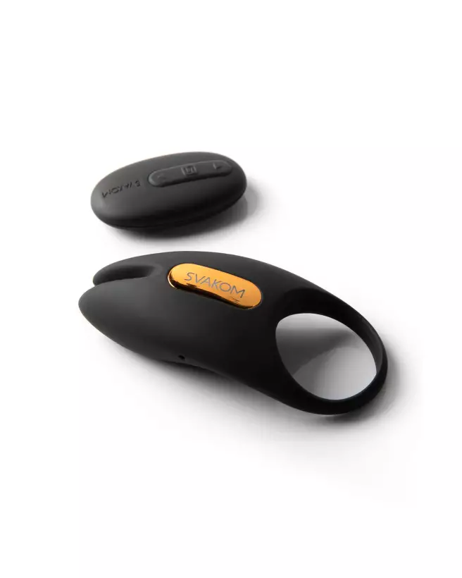Image du SVAKOM WINNI 2 Noir, cockring vibrant et ergonomique pour hommes-4