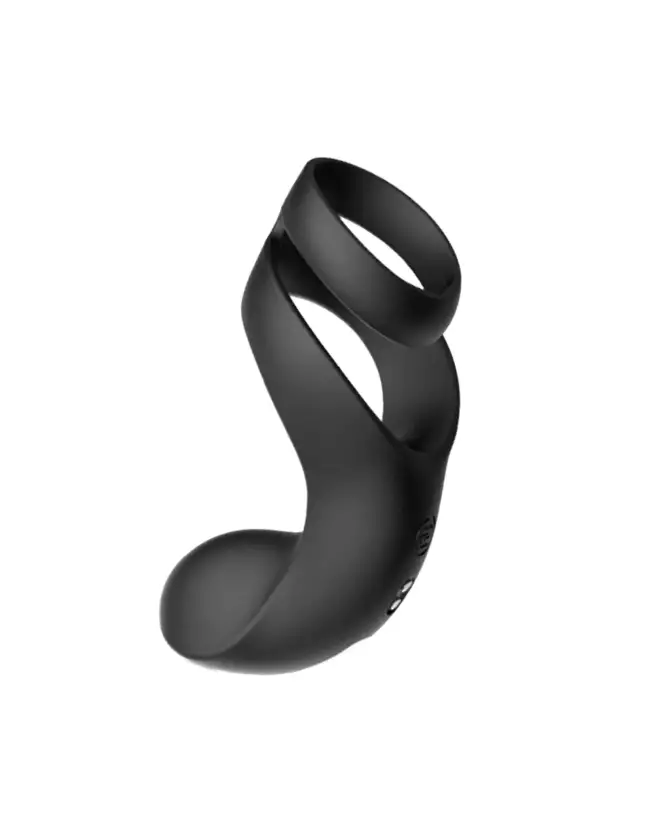 SVAKOM Benedict Noir anneau vibrant cockring de luxe pour améliorer performance et plaisir-1