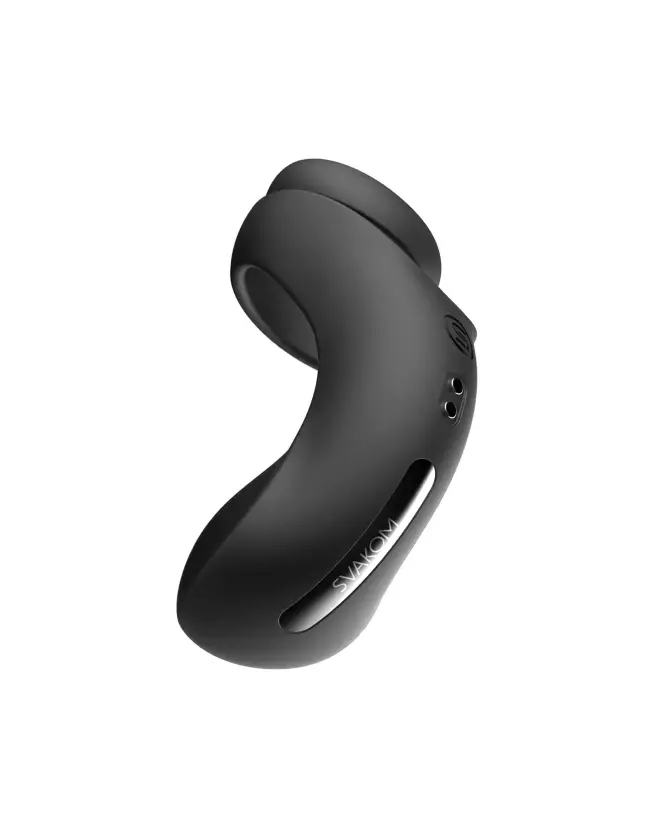 SVAKOM Benedict Noir anneau vibrant cockring de luxe pour améliorer performance et plaisir-7