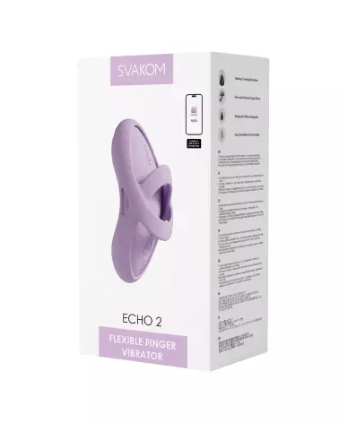 Image SVAKOM Echo 2 Parme vibromasseur élégant et discret-2