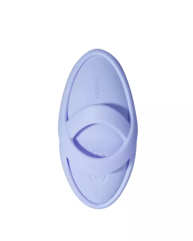 Image SVAKOM ECHO 2 Bleu, vibromasseur ergonomique de qualité-4