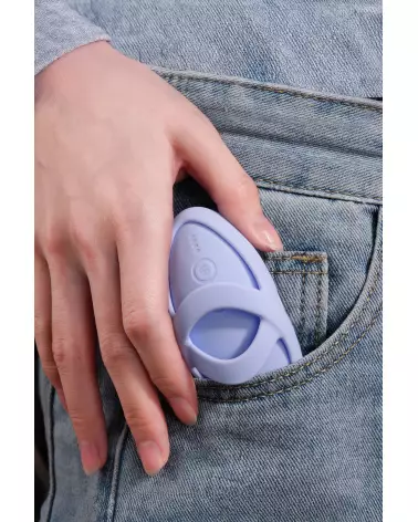 Image SVAKOM ECHO 2 Bleu, vibromasseur ergonomique de qualité-6
