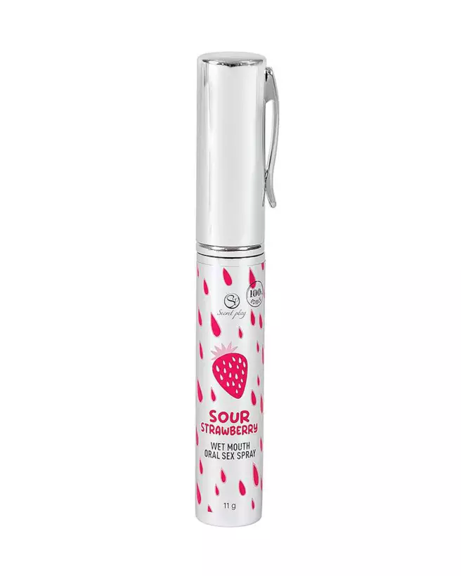 Spray Sexe Oral Fraise Acid SECRET PLAY BRAZILIAN Stimulant Plaisir Féminin-4