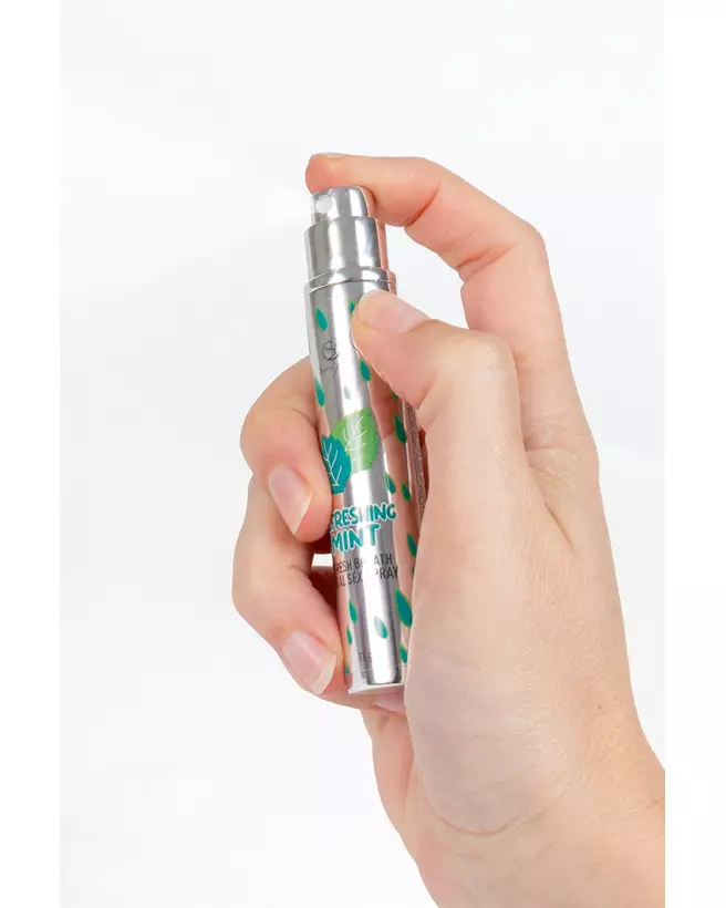 Image du Spray Sexe Oral Menthe Fraiche de SECRET PLAY - BRAZILIAN pour stimuler le plaisir féminin-2