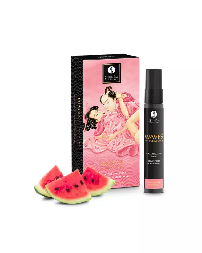 Image du Spray Plaisir Oral Waves of Pleasure SHUNGA saveur Pastèque-1