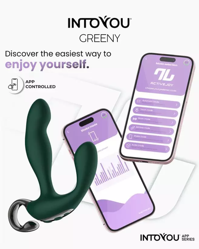 Greeny Intoyou : sextoy connecté ActiveJoy haute précision - image 8