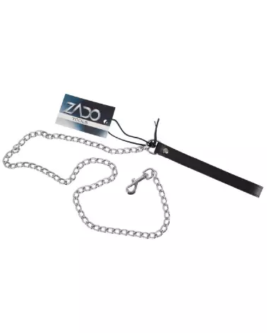 Laisse en cuir ZADO haute qualité 110 cm pour chiens-5