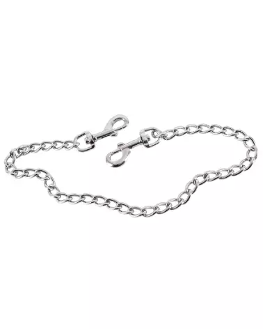 Image de chaîne métallique 50cm de ZADO pour colliers et laisses d'animaux-1