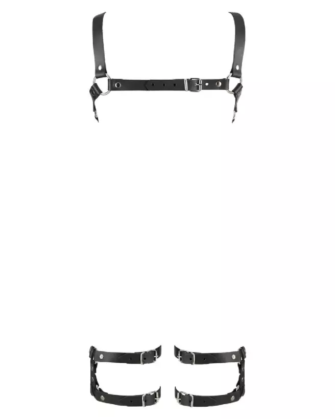 Image du harnais en cuir Zado, harnais de qualité supérieure et ajustable-7