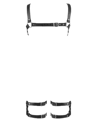 Image du harnais en cuir Zado, harnais de qualité supérieure et ajustable-7