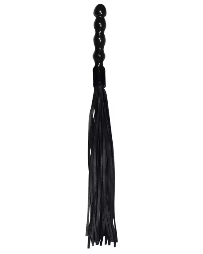 Photo de Leather Flogger ZADO en cuir de qualité pour BDSM-1