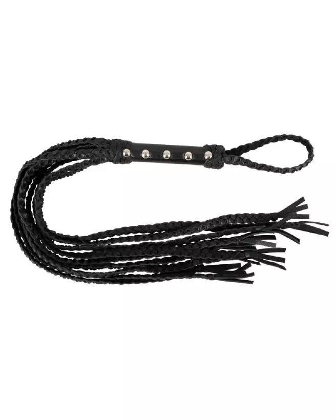 ZADO Leather Flogger CatONine en cuir pour BDSM-1