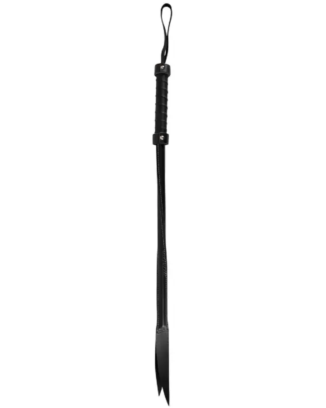 Image Leather Twisted Whip de ZADO - Fouet en Cuir Luxe pour Jeux de Domination-1