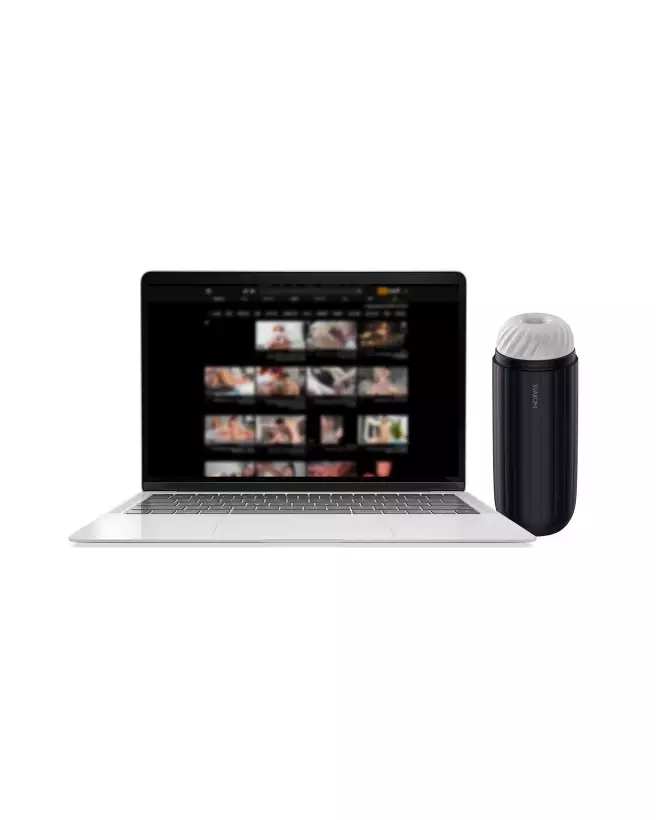 Image SVAKOM Sam Neo 2 Noir, masturbateur high-tech pour plaisir optimal-9