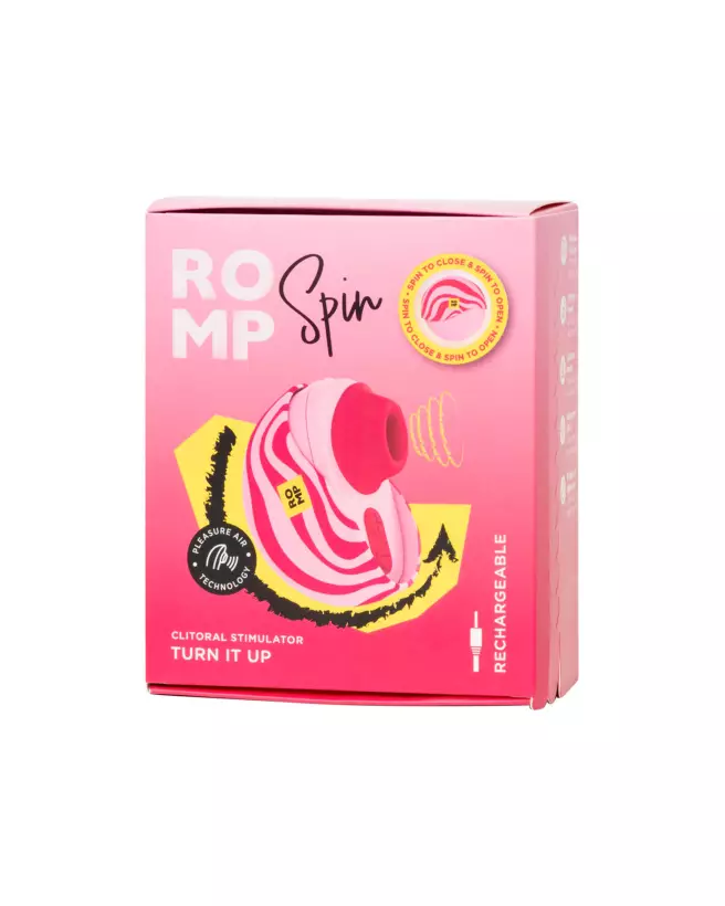 Image du stimulateur clitoridien ROMP Spin, technologie innovante pour plaisir intense-2
