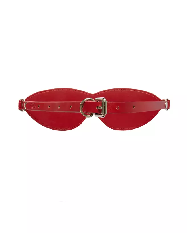 Masque Inferro Rouge Obsessive pour jeux sensuels et BDSM-2