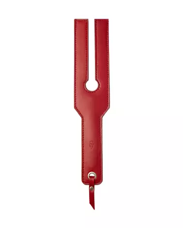Cravache Inferro Obsessive rouge pour jeux de domination et pratiques BDSM-1