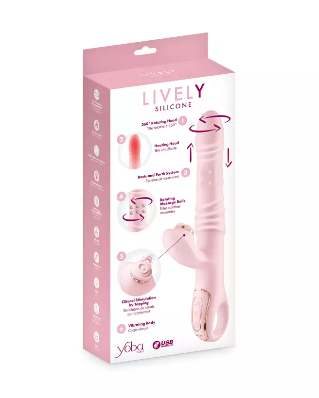 Image du lapin YOBA Lively, idéal pour familles et débutants, montrant son pelage doux et ses yeux expressifs-2
