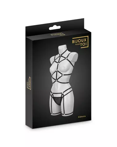 Harnais Sidonie élégant par Bijoux Pour Toi, style audacieux et séduisant-2