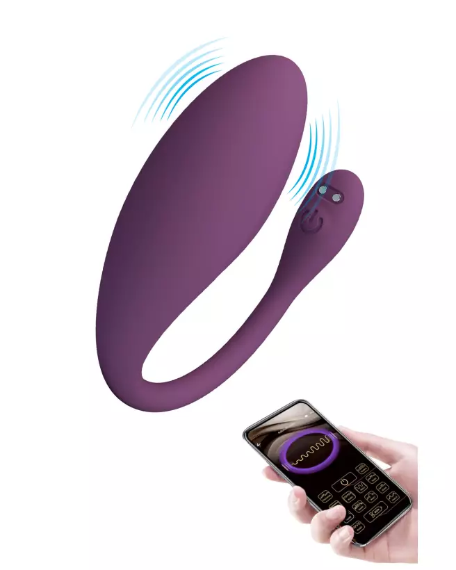 Image de l'œuf vibrant télécommandé PRETTY LOVE DORA, jouet érotique discret et puissant-1
