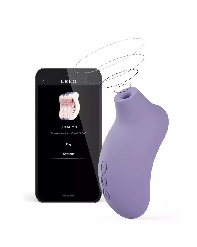 Image LELO SONA 3 Violet Dusk, stimulateur clitoridien sonique de luxe-1