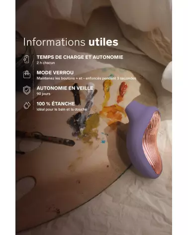 Image LELO SONA 3 Violet Dusk, stimulateur clitoridien sonique de luxe-6