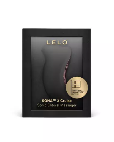 Image du SONA 3 Cruise Black de LELO, stimulateur clitoridien haut de gamme-2