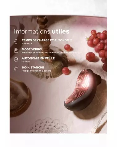 Image du SONA 3 Cruise SoftPink de LELO, stimulateur clitoridien haut de gamme-6