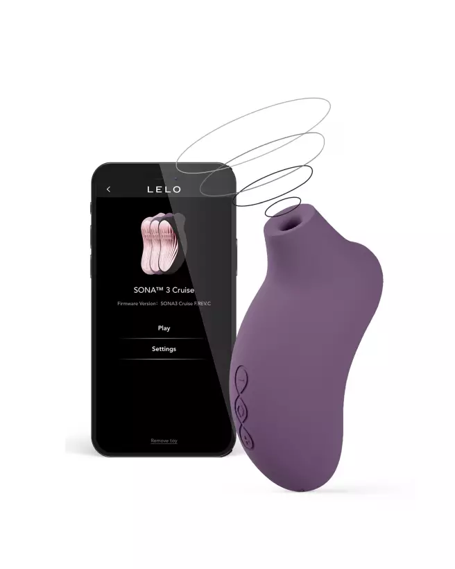 Image du LELO SONA 3 CRUISE PLUM, stimulateur clitoridien avancé-1