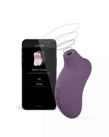 Image du LELO SONA 3 CRUISE PLUM, stimulateur clitoridien avancé-1