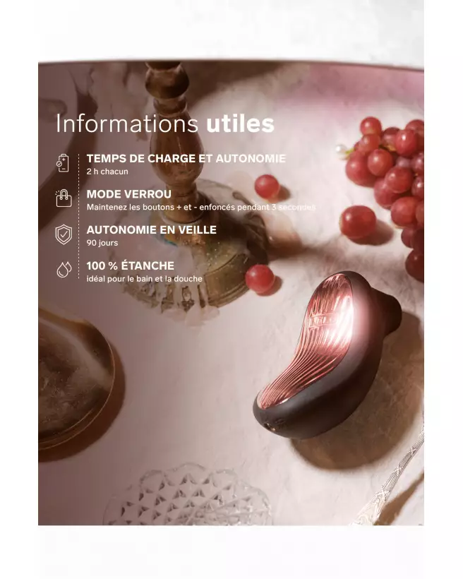 Image du LELO SONA 3 CRUISE PLUM, stimulateur clitoridien avancé-6