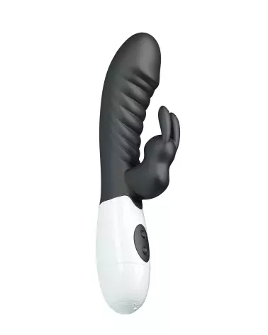 Image Pretty Love Naughty Bunny Noir, vibromasseur rabbit élégant-5