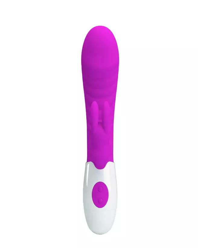 Image du Pretty Love Naughty Bunny Rose, rabbit vibrator élégant et ergonomique pour plaisir intense-4