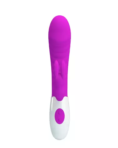 Image du Pretty Love Naughty Bunny Rose, rabbit vibrator élégant et ergonomique pour plaisir intense-4