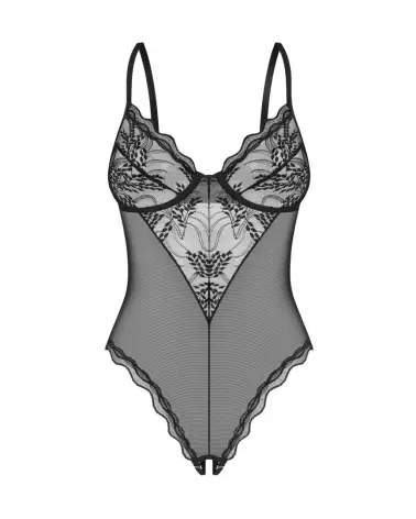 Body Perisia Noir ouvert par Obsessive avec dentelle élégante-1