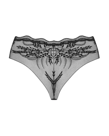 Culotte Perisia noire par Obsessive, lingerie élégante et confortable-2