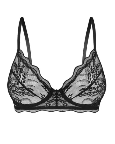 Soutien-gorge noir Perisia Obsessive avec armatures et réglages-1