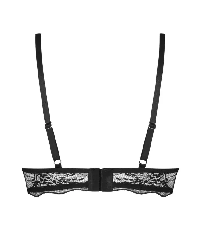 Soutien-gorge noir Perisia Obsessive avec armatures et réglages-2
