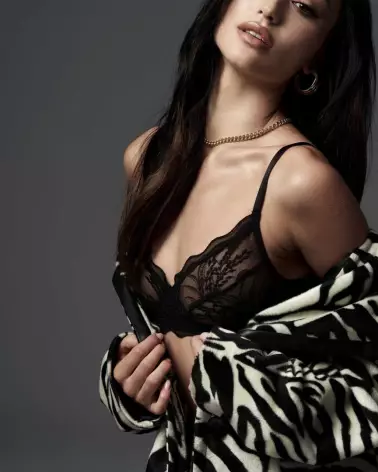 Soutien-gorge noir Perisia Obsessive avec armatures et réglages-3